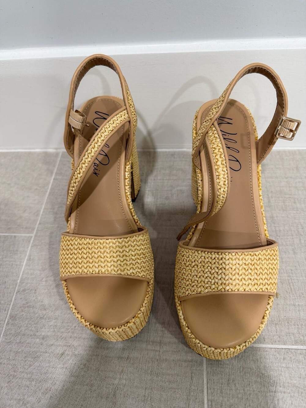 Wild Pair Vidaa Ankle-Strap Platform Sandals, Created for - Macy's,